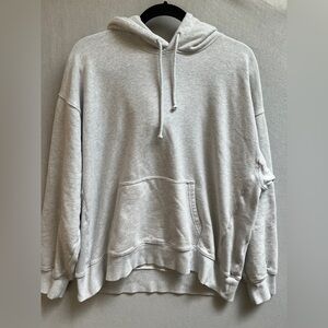 TNA Aritzia Terry Fleece Boyfriend Hoodie Sz L
